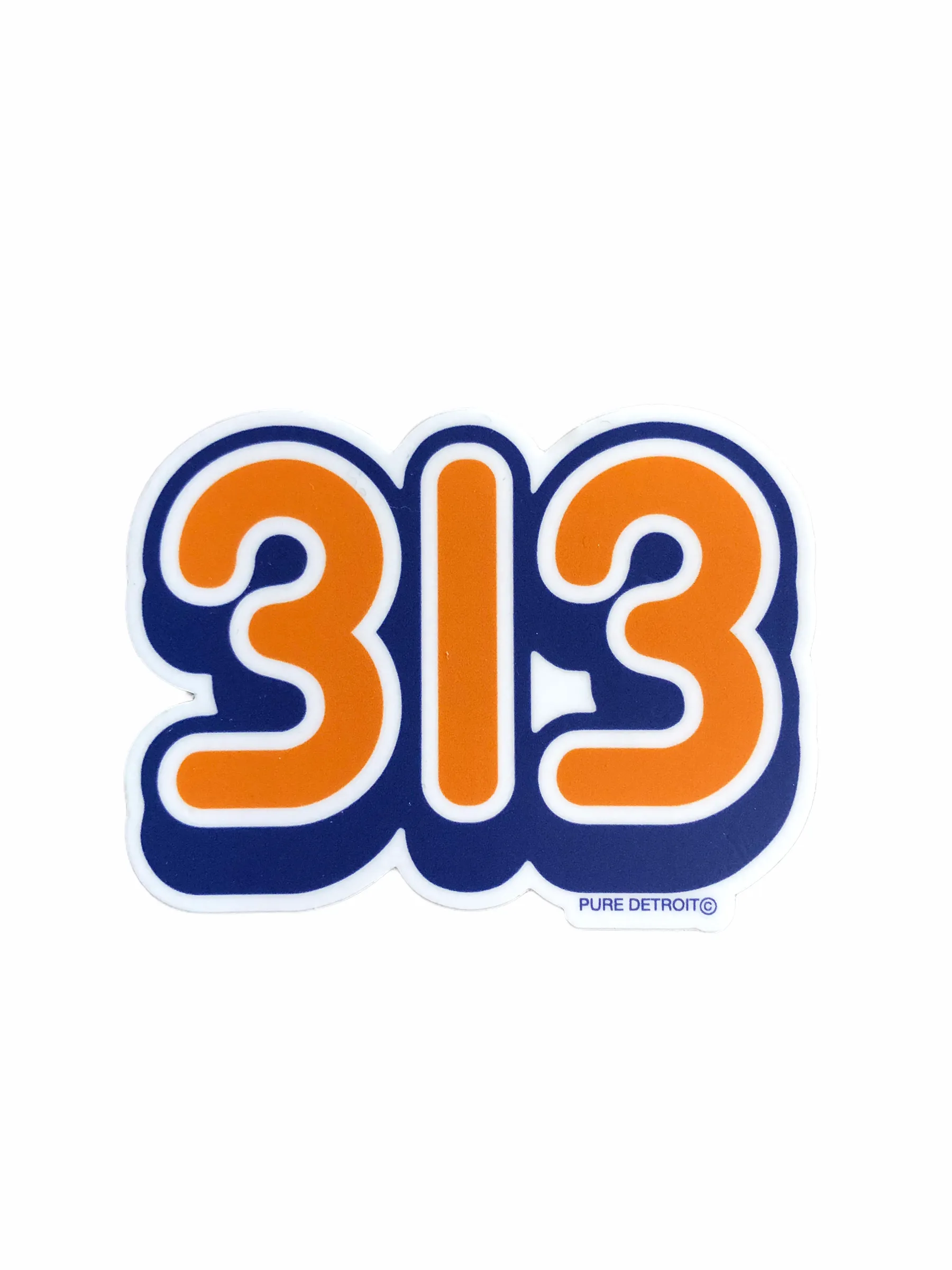 313 Decal / Orange