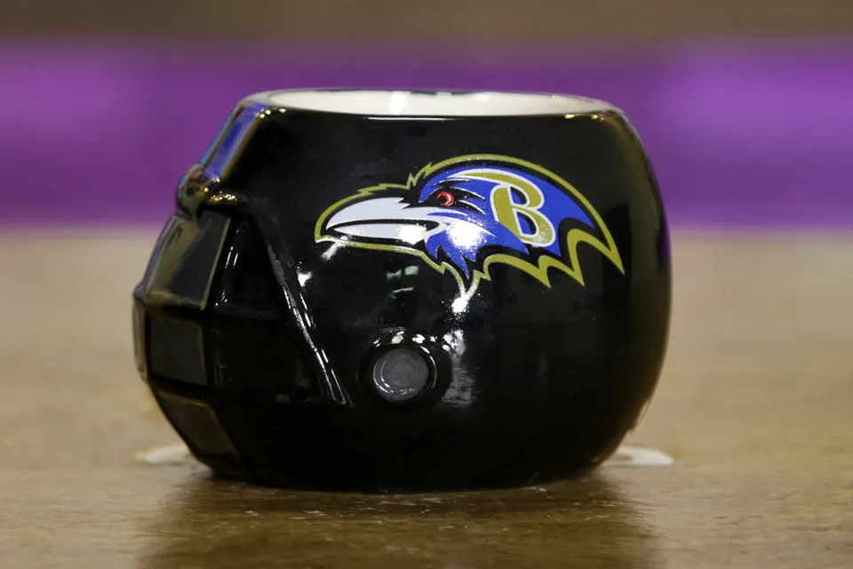 Baltimore Ravens - Ceramic Helmet Caddy