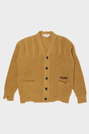 Broken Fisherman Cardigan - Maize