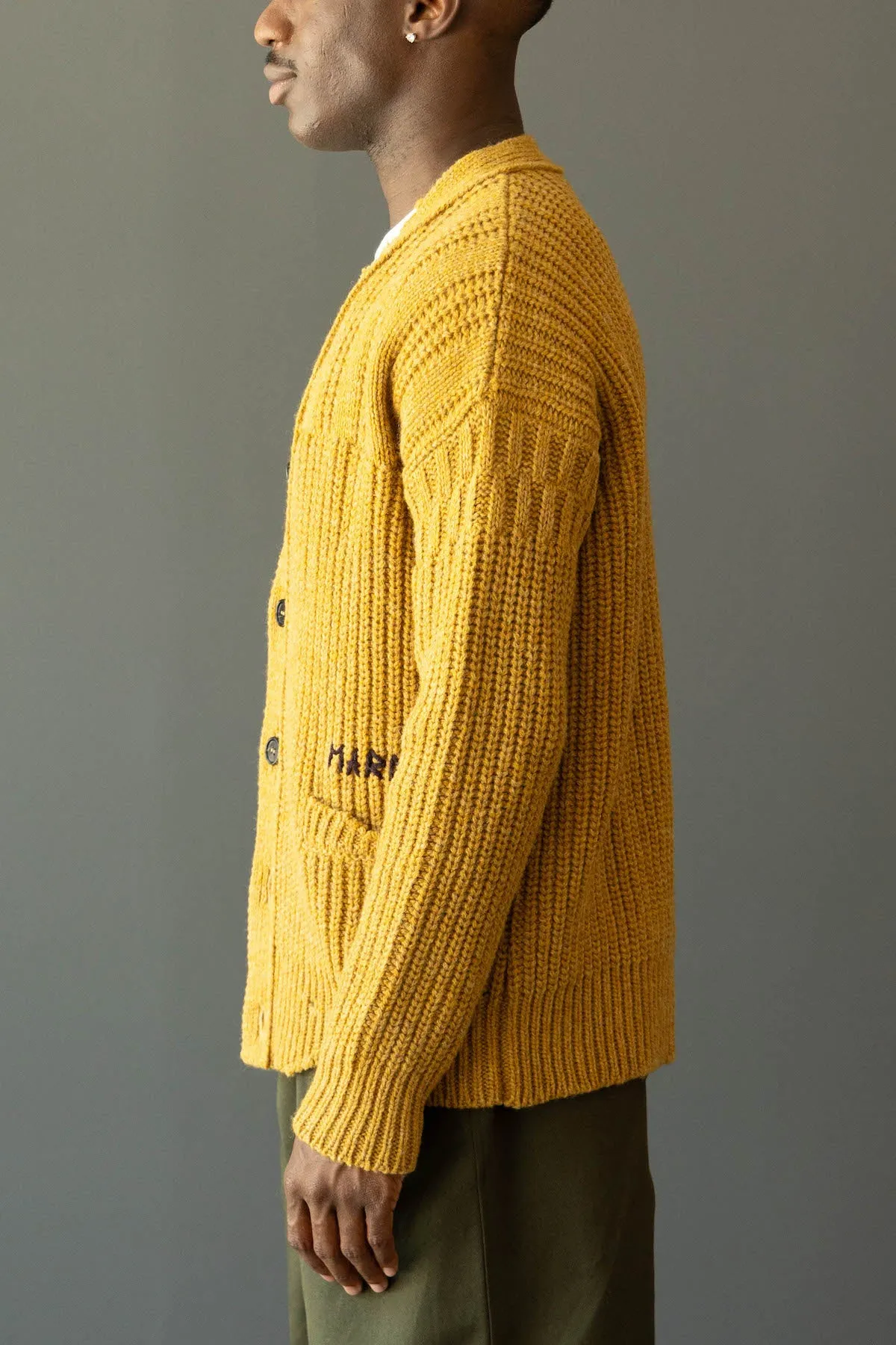 Broken Fisherman Cardigan - Maize