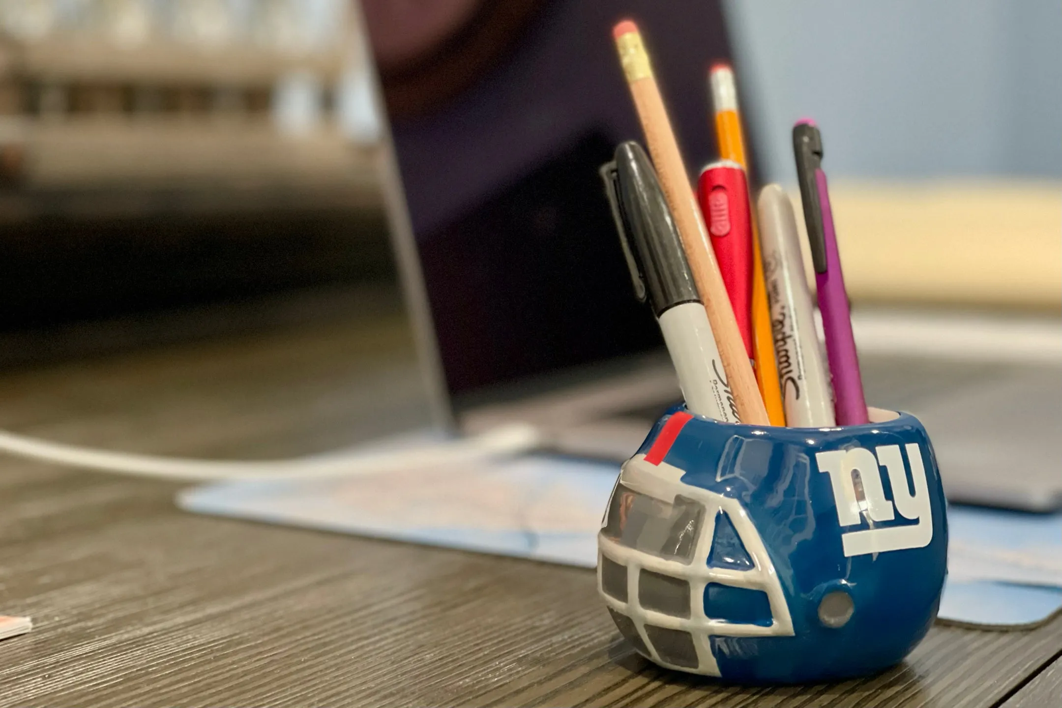 Chicago Bears - Ceramic Helmet Caddy