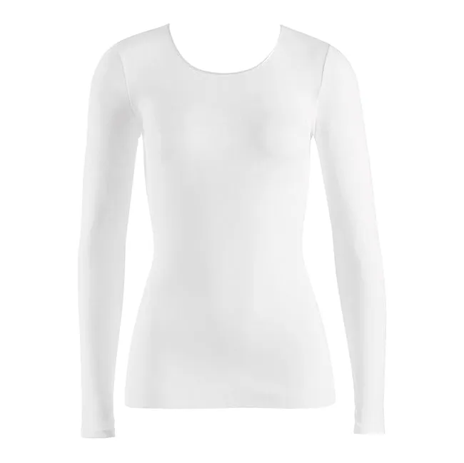 Cotton Seamless Long-Sleeved Top