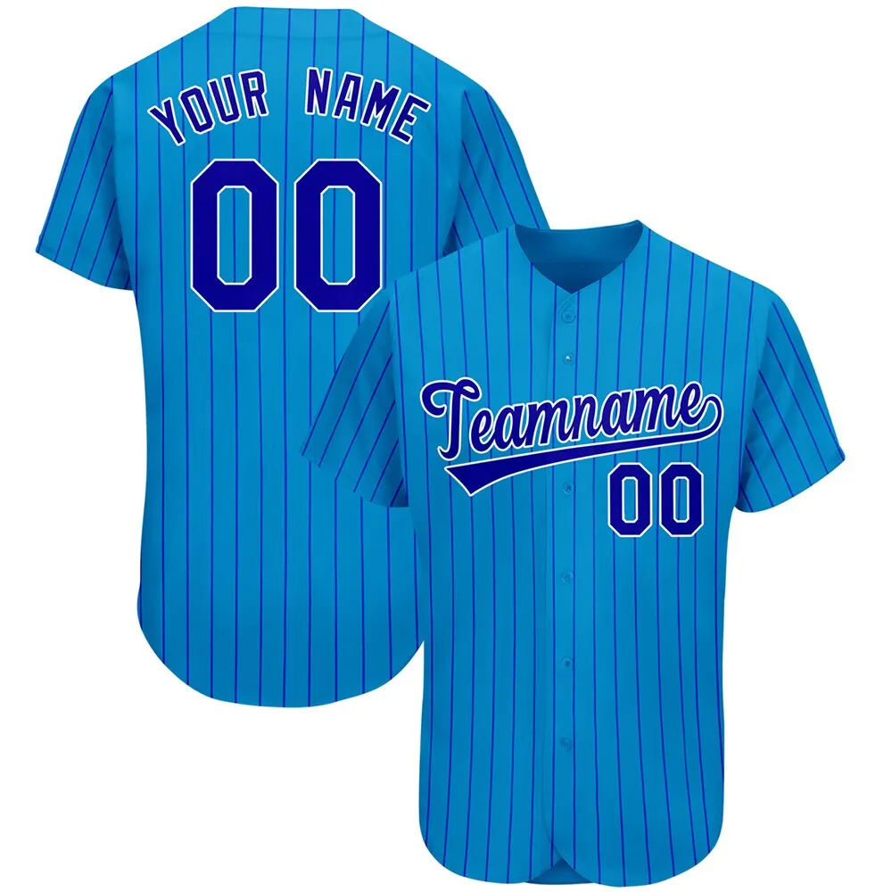 Customizable Baseball Jersey Shirts Print Team Personal Name Number Stripe Hip Hop Sportswear Men Women Baseball Clothing