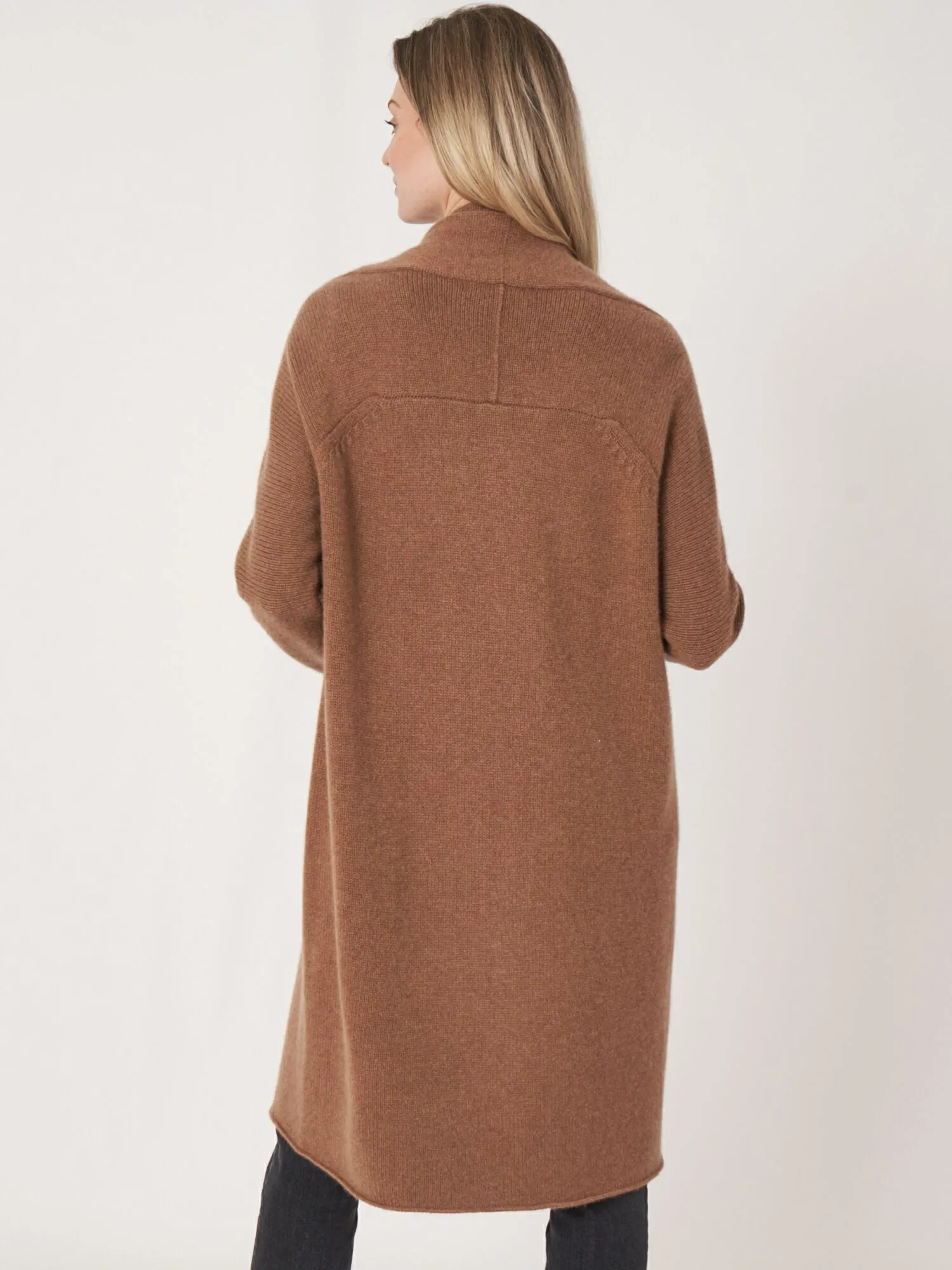 Hazel Long Cashmere Cardigan