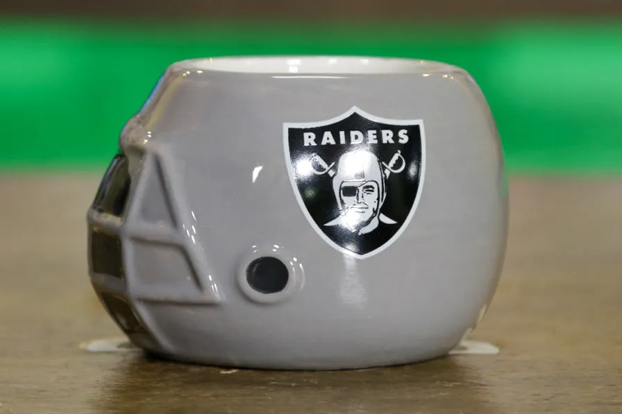 Las Vegas Raiders - Ceramic Helmet Caddy