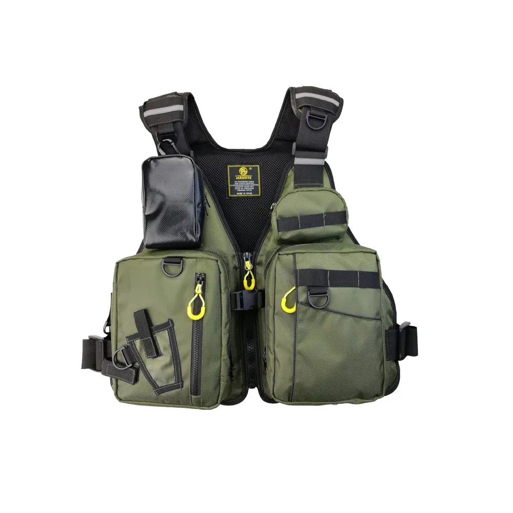 Multi-Pocket Fishing Life Jacket Vest