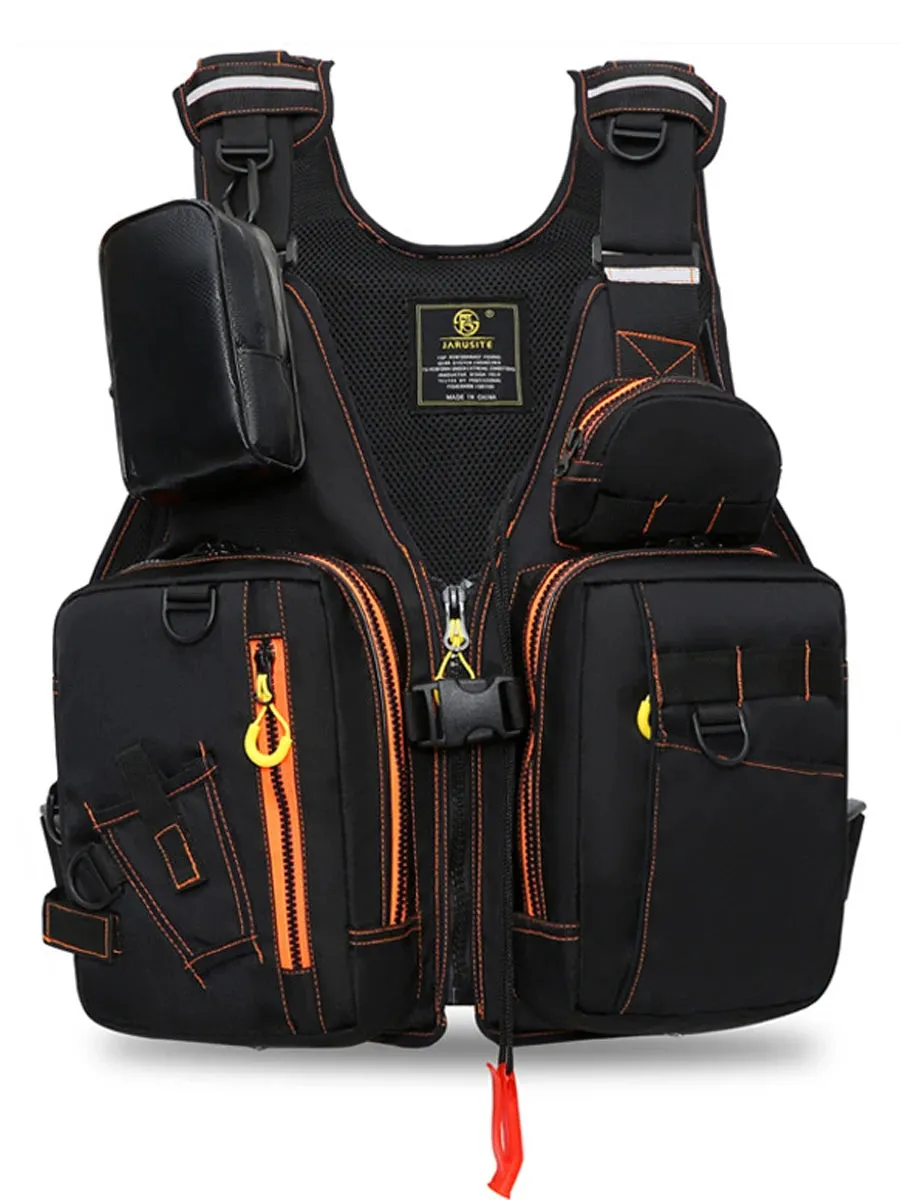 Multi-Pocket Fishing Life Jacket Vest