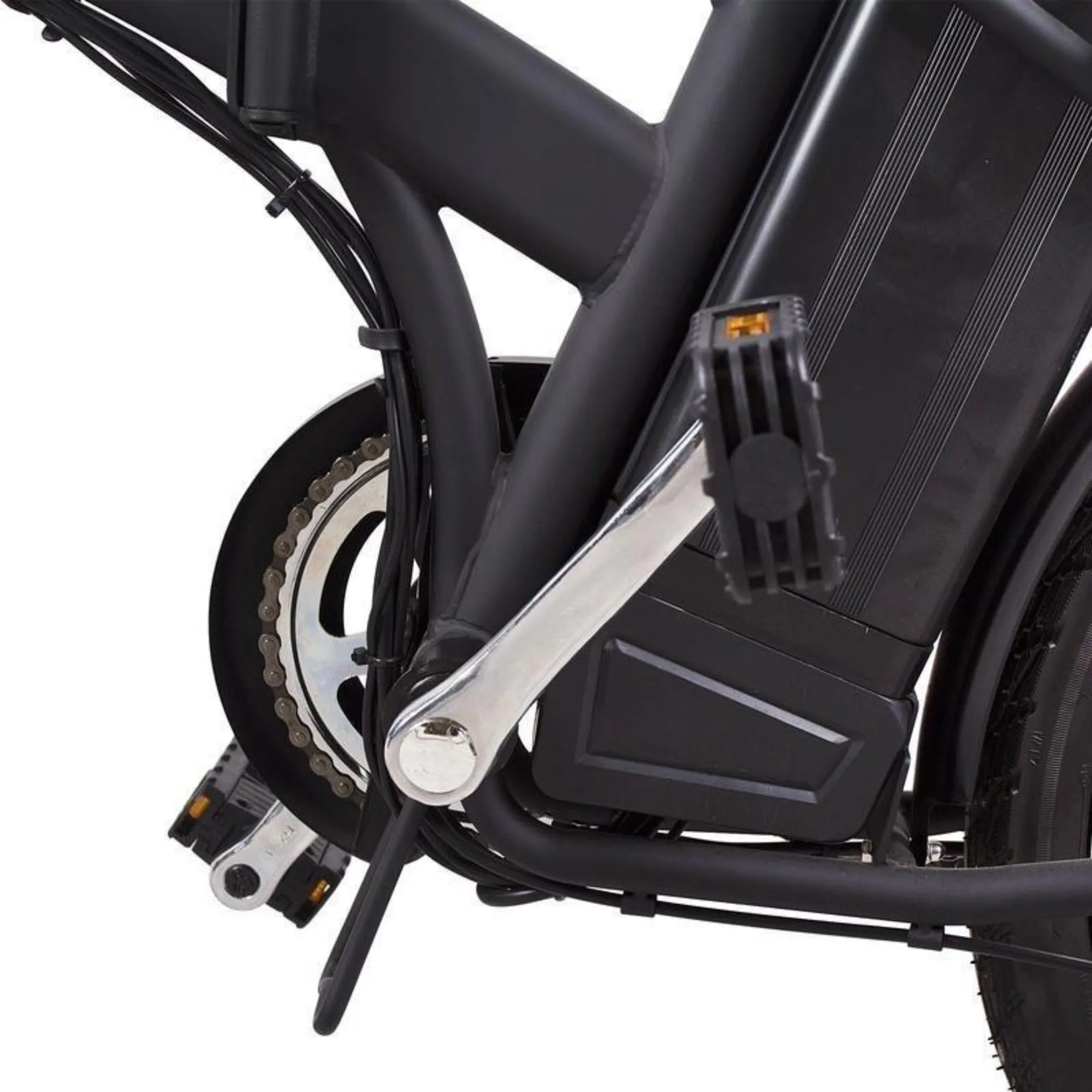 Nakto 250W Fashion Foldable City Electric Bike - Black