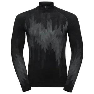 Odlo 1/2 Zip Kinship Crew Neck Performance Wool 200 - Men's