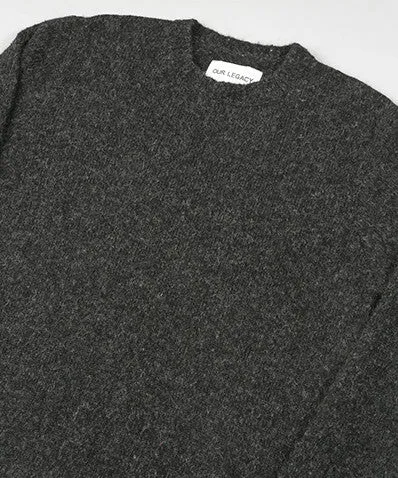 Our Legacy Anthracite Regular Roundneck Sweat