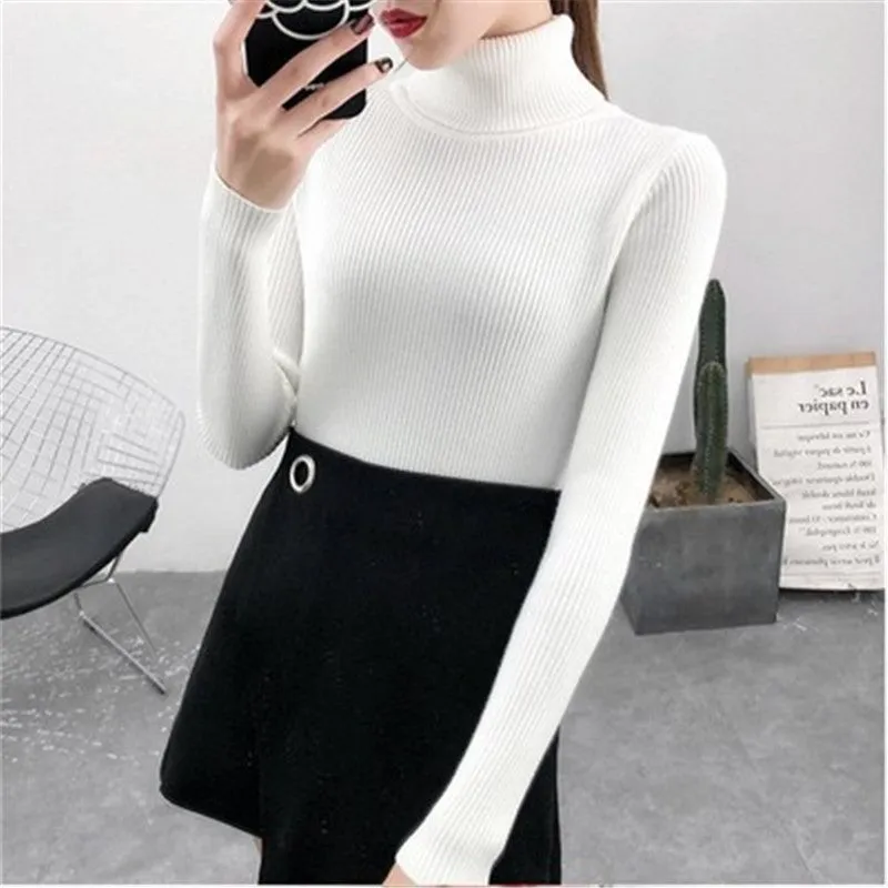 Slim Knitted Soft Warm Sweater