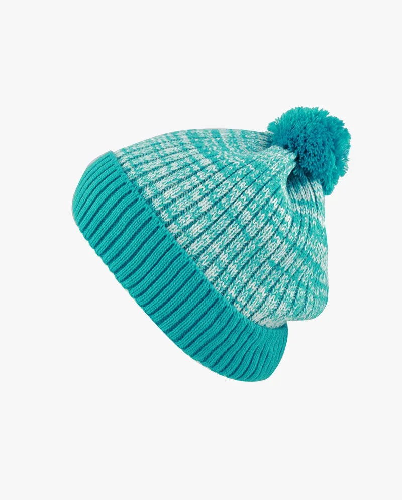 The Hat Depot - Ribbed Knit Beanie with Pom