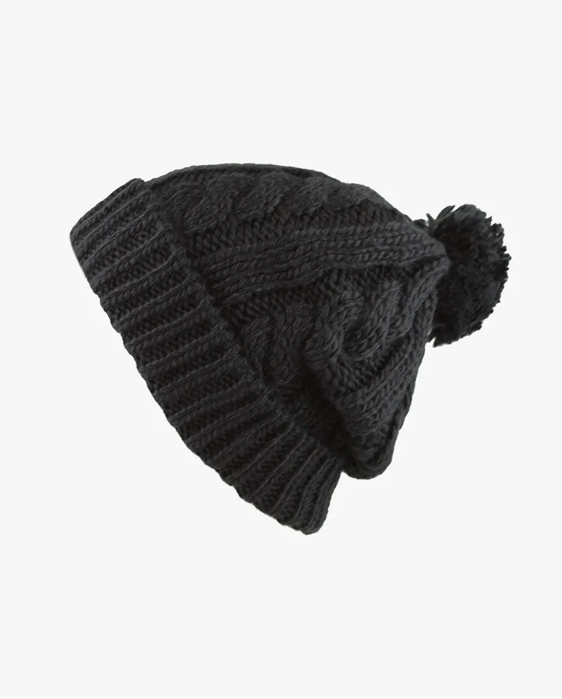 The Hat DepotCurly Knit Pom Beanie 3030