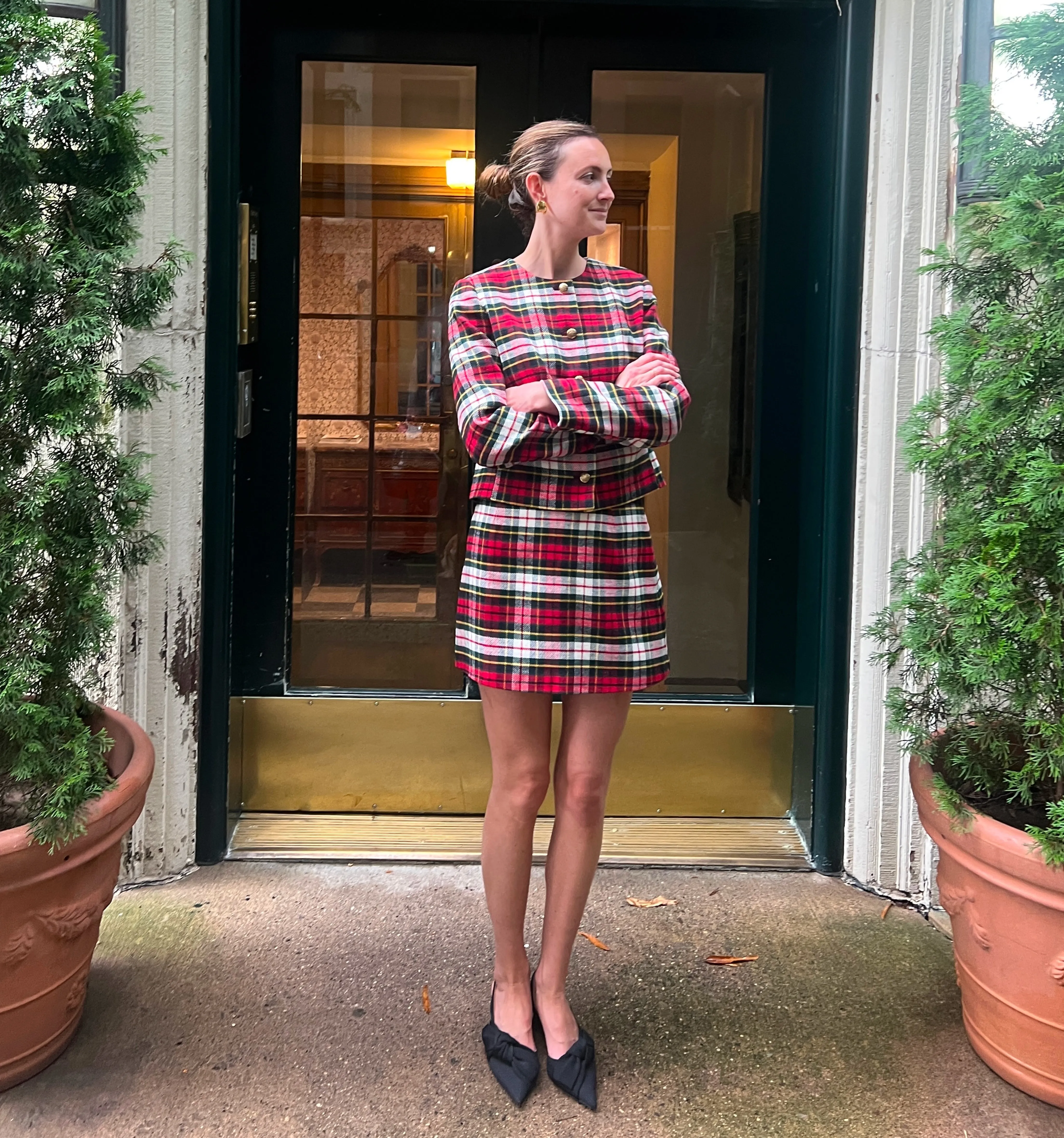 The Virginia Jacket - Multi Tartan